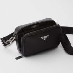 プラダ  ブリック Re-Nylon xサフィアーノレザー バッグ 2VH070_2DMH