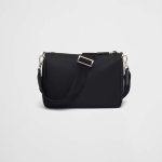 プラダ Re-Nylon xサフィアーノレザー ショルダーバッグ 2VH113_2DMH プラダ Re-Nylon xサフィアーノレザー ショルダーバッグ 2VH113_2DMH