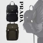 プラダ Re-Nylon xサフィアーノレザー バックパック 2VZ135_2DMG プラダ Re-Nylon xサフィアーノレザー バックパック 2VZ135_2DMG