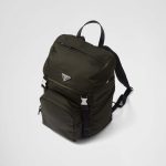 プラダ Re-Nylon xサフィアーノレザー バックパック 2VZ135_2DMG プラダ Re-Nylon xサフィアーノレザー バックパック 2VZ135_2DMG