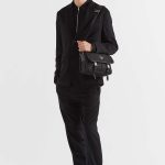 プラダ Re-Nylon xサフィアーノレザー ショルダーバッグ 2VD769_2DMH プラダ Re-Nylon xサフィアーノレザー ショルダーバッグ 2VD769_2DMH