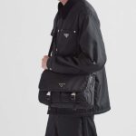 プラダ Re-Nylon xサフィアーノレザー ショルダーバッグ 2VD768_2DMH プラダ Re-Nylon xサフィアーノレザー ショルダーバッグ 2VD768_2DMH