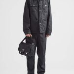 プラダ Re-Nylon xサフィアーノレザー ショルダーバッグ 2VD768_2DMH プラダ Re-Nylon xサフィアーノレザー ショルダーバッグ 2VD768_2DMH