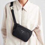 プラダ Re-Nylon xサフィアーノレザー ショルダーバッグ 2VH128_2DMH プラダ Re-Nylon xサフィアーノレザー ショルダーバッグ 2VH128_2DMH