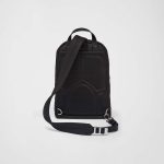 プラダ Re-Nylon xサフィアーノレザー バックパック 2VZ105_2DMG プラダ Re-Nylon xサフィアーノレザー バックパック 2VZ105_2DMG