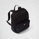プラダ Re-Nylon xサフィアーノレザー バックパック 2VZ104_2DMG プラダ Re-Nylon xサフィアーノレザー バックパック 2VZ104_2DMG