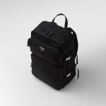 プラダ Re-Nylon xサフィアーノレザー バックパック 2VZ101_2DMG プラダ Re-Nylon xサフィアーノレザー バックパック 2VZ101_2DMG