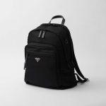 プラダ Re-Nylon xサフィアーノレザー バックパック 2VZ048_2DMG プラダ Re-Nylon xサフィアーノレザー バックパック 2VZ048_2DMG