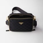 プラダ  ブリック エンブロイダリーファブリック バッグ 2VH069_2F3D
