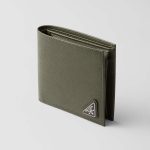プラダ コインポケット付 サフィアーノトライアングル 財布 2MO738_QHH プラダ コインポケット付 サフィアーノトライアングル 財布 2MO738_QHH