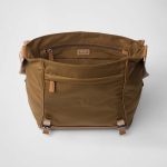 プラダ  Re-Nylon xレザー ショルダーバッグ 2VD052_2CX2