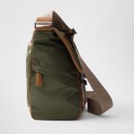 プラダ  Re-Nylon xレザー ショルダーバッグ 2VD052_2CX2