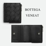 ボッテガヴェネタ  イントレチャート 二つ折りファスナーウォレット 775546 VCPQ4