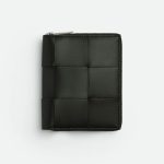 ボッテガヴェネタ  カセット N/S コインパース付きコンパクトジップアラウンドウォレット 749461 VBWD5