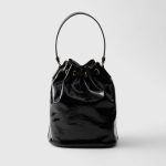 プラダ デュエット ナプラックパテントレザー バケットバッグ 1BH038_2DNT プラダ デュエット ナプラックパテントレザー バケットバッグ 1BH038_2DNT
