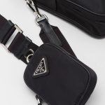 プラダ Re-Nylon xサフィアーノレザー ショルダーバッグ 2VD043 プラダ Re-Nylon xサフィアーノレザー ショルダーバッグ 2VD043