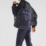プラダ Re-Nylon xサフィアーノレザー バックパック 2VZ048 プラダ Re-Nylon xサフィアーノレザー バックパック 2VZ048