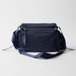 プラダ スタッズ付 Re-Nylon ショルダーバッグ 1BD118_2HGV プラダ スタッズ付 Re-Nylon ショルダーバッグ 1BD118_2HGV