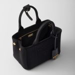 プラダ コットンキャンバス ミニハンドバッグ 1BA038_2CYA プラダ コットンキャンバス ミニハンドバッグ 1BA038_2CYA