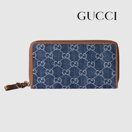 グッチ 〔GGエンブレム〕ジップアラウンドウォレット 819122 FAECC
