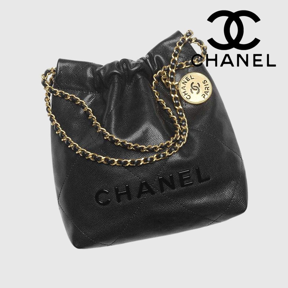 シャネル CHANEL 22 ミニ ハンドバッグ ブラック AS3980 シャネル CHANEL 22 ミニ ハンドバッグ ブラック AS3980