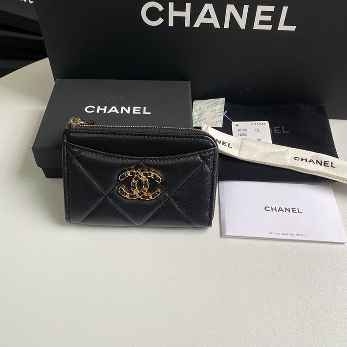 CHANEL 19 ジップ コインパース AP3665 CHANEL 19 ジップ コインパース AP3665