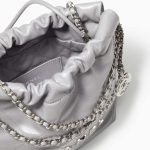 シャネル CHANEL 22 ミニ ハンドバッグ グレー AS3980 シャネル CHANEL 22 ミニ ハンドバッグ グレー AS3980