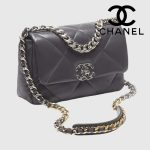 シャネル CHANEL 19 ショルダーバッグ グレー AS1160 シャネル CHANEL 19 ショルダーバッグ グレー AS1160