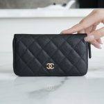 シャネル 長財布 ジップウォレット ブラック A50097 シャネル 長財布 ジップウォレット ブラック A50097