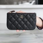 シャネル  ミニポーチ カードコインケース A82365