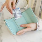 シャネル19 三つ折りミニ財布  フラップウォレット AP1789