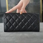 シャネル 長財布 フラップ マトラッセ ココマーク ラムスキ A80758 シャネル 長財布 フラップ マトラッセ ココマーク ラムスキ A80758