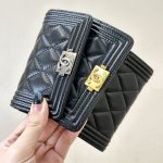 シャネル 三つ折り 財布 コンパクト財布 A80734 シャネル 三つ折り 財布 コンパクト財布 A80734
