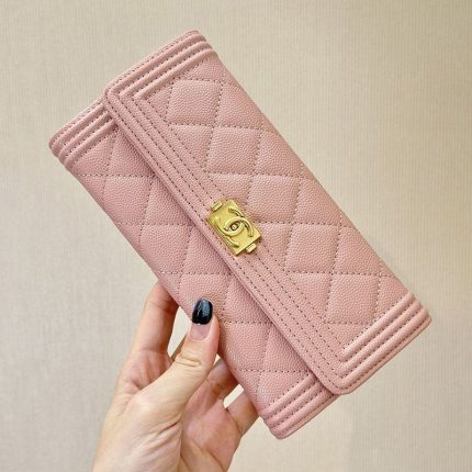 シャネル 三つ折り 財布 コンパクト財布 A80734