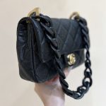 シャネル ミニ フラップバッグ AS4788 ブラック シャネル ミニ フラップバッグ AS4788 ブラック