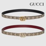 グッチ ダブルG リバーシブル スリムベルト 659418 グッチ ダブルG リバーシブル スリムベルト 659418