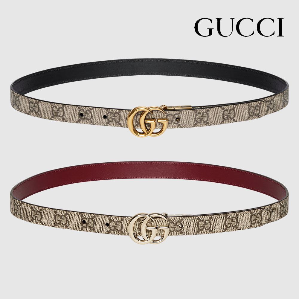 グッチ ダブルG リバーシブル スリムベルト 659418 グッチ ダブルG リバーシブル スリムベルト 659418