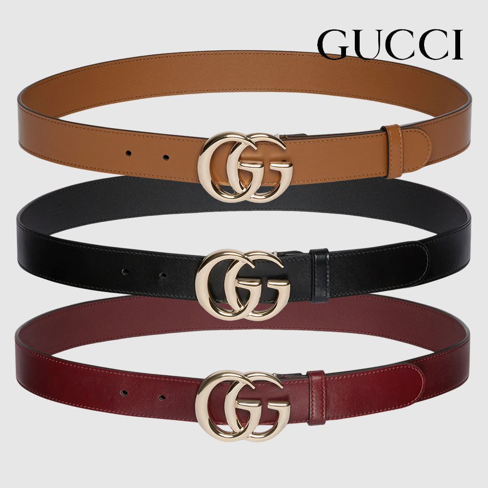 グッチ ダブルG スリムベルト 625839 0AAA5 グッチ ダブルG スリムベルト 625839 0AAA5