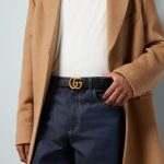 グッチ ダブルG スリムベルト 414516 0AABG グッチ ダブルG スリムベルト 414516 0AABG