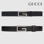 グッチ スクエアG バックル リバーシブル ベルト 626974