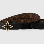 ルイヴィトン  ベルト･スリムフラワー 35MM リバーシブル M8899
