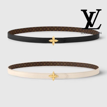 ヴィトン ベルト･LV ミニ フラワーグラム 15MM リバーシブル M8796 M4196