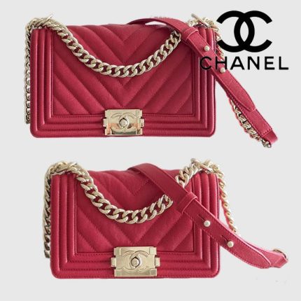 シャネル ボーイシャネル 2way チェーンバッグ A67086 A67085