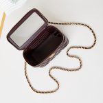 シャネル ハンドル バニティケース ラムスキン AP4168 B17675 シャネル ハンドル バニティケース ラムスキン AP4168 B17675