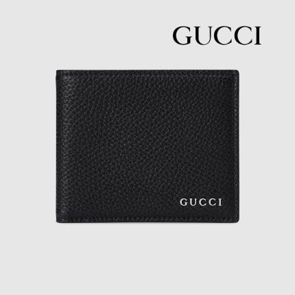 グッチ GUCCI ロゴ 二つ折りウォレット  ‎771148