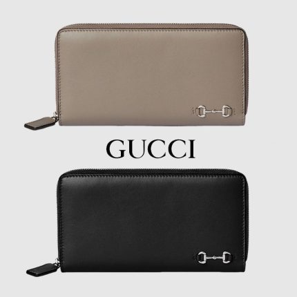 グッチ  ホースビット付き ジップアラウンドウォレット ‎846954