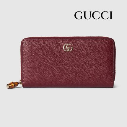 グッチ  バンブー付き ジップアラウンドウォレット 739499