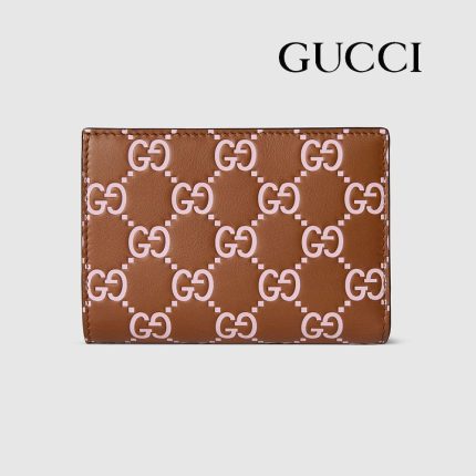 グッチ 〔GGエンブレム〕スモールウォレット ‎847208