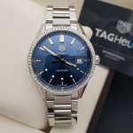 タグホイヤー カレラ ダイヤモンド ブルー WAR1114.BA0601 タグホイヤー カレラ ダイヤモンド ブルー WAR1114.BA0601