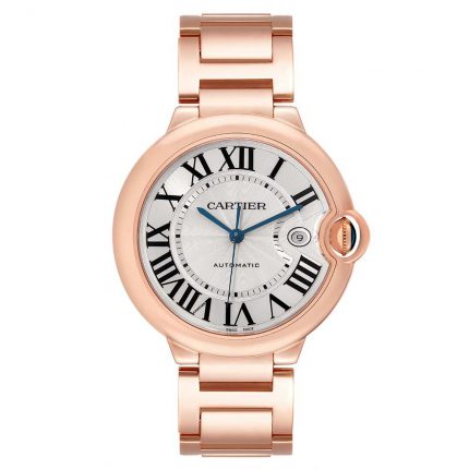 カルティエ  バロン ブルー 42mm シルバー W69006Z2